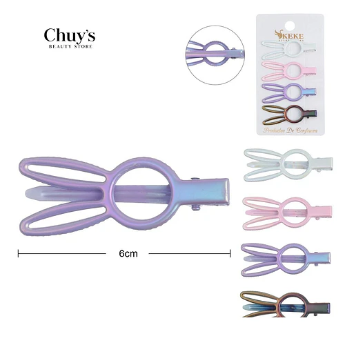 Pinche de Pinza Unicolor - Chuys Beautys | Chuy's Beautys