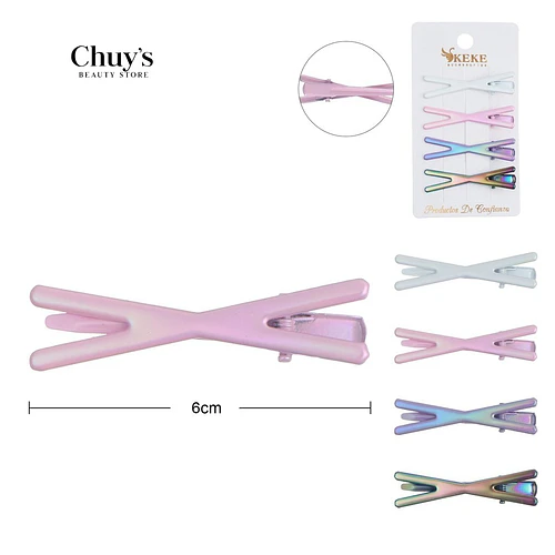 Pinche de Pinza Unicolor - Chuys Beautys | Chuy's Beautys