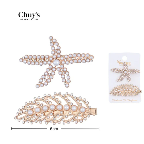 Pinches con brillos - Chuys Beautys | Chuy's Beautys