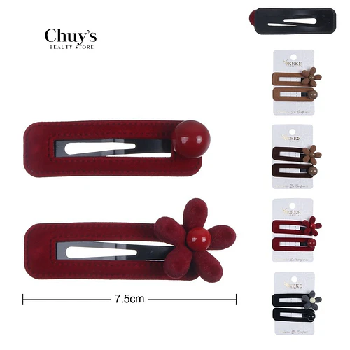 Set de Pinches Florales - Chuys Beautys | Chuy's Beautys