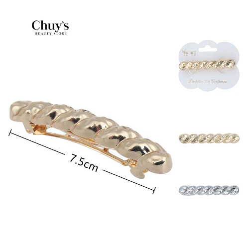 Trabas con Diseños Doradas - Chuys Beautys | Chuy's Beautys