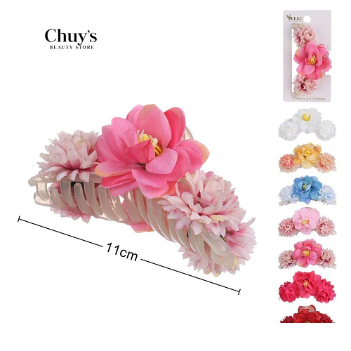 Ganchetas de Flor - Chuys Beautys | Chuy's Beautys