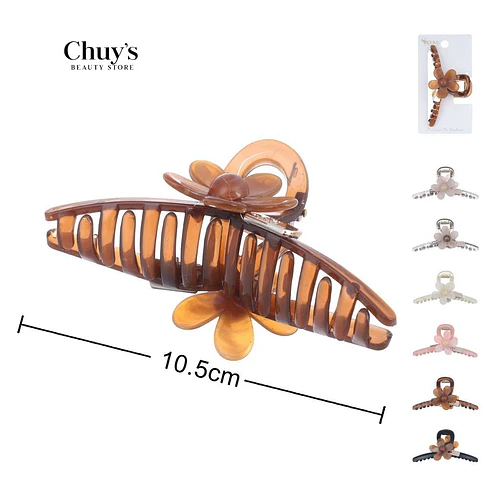 Ganchetas plásticas decorativas - Chuys Beautys | Chuy's Beautys