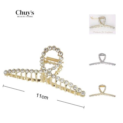 Ganchetas con Brillo - Chuys Beautys | Chuy's Beautys