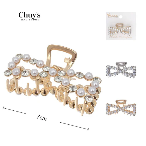 Ganchetas con Brillo - Chuys Beautys | Chuy's Beautys