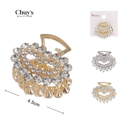 Ganchetas con Brillos 4.5cm - Chuys Beautys | Chuy's Beautys