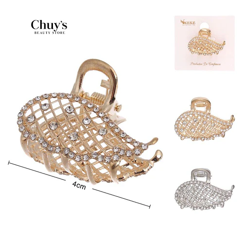 Ganchetas con Brillos 4cm - Chuys Beautys | Chuy's Beautys