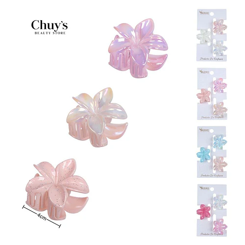 Gancheras Hawaianas Florales - Chuys Beautys | Chuy's Beautys
