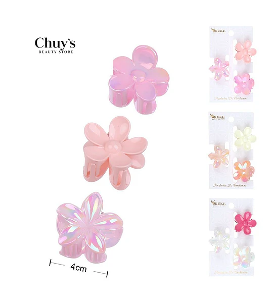 Ganchos de Flores para Cabello