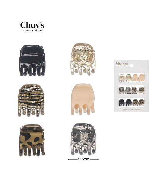 Mini Pinches 12 Pcs 1.5cm