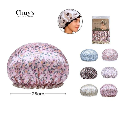 Gorro de Seda Floral - Chuys Beautys | Chuy's Beautys