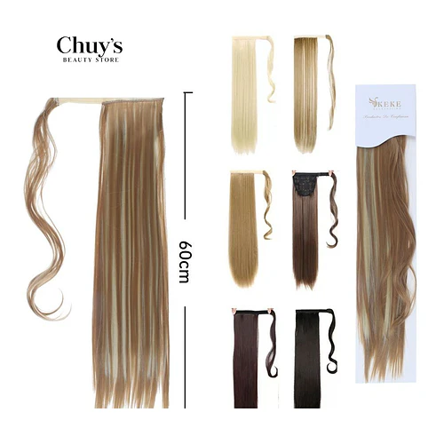 Extensiones de cabello clip 60 cm - Chuys Beautys | Chuy's Beautys