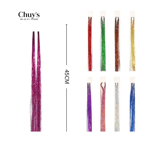 Extensiones Brillantes 45cm - Chuys Beautys | Chuy's Beautys