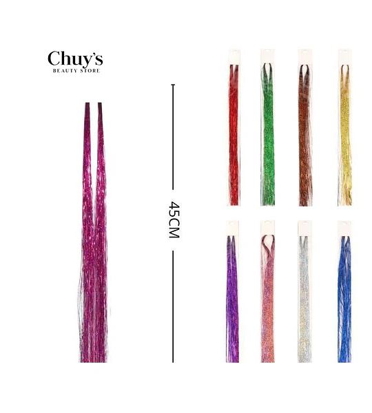 Extensiones Brillantes 45cm