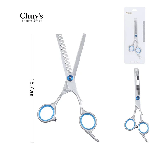 Tijeras para Cabello Acero Inoxidable 16,7cm - Chuys Beautys | Chuy's Beautys