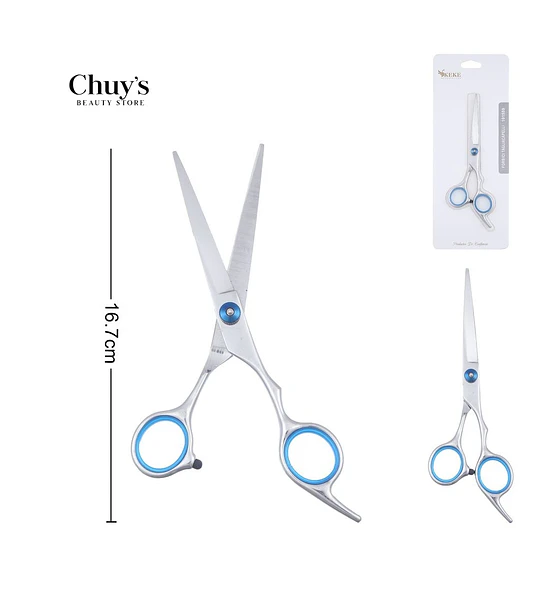 Tijeras para Cabello Acero Inoxidable 16,7cm