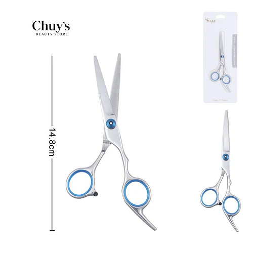 Tijeras para Cabello Acero Inoxidable 14,8cm - Chuys Beautys | Chuy's Beautys