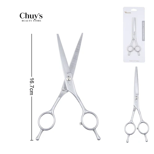 Tijeras para Cabello Acero Inoxidable 16,7cm - Chuys Beautys | Chuy's Beautys