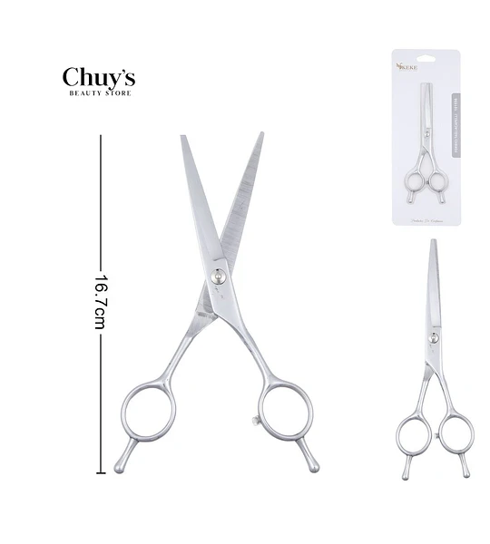 Tijeras para Cabello Acero Inoxidable 16,7cm