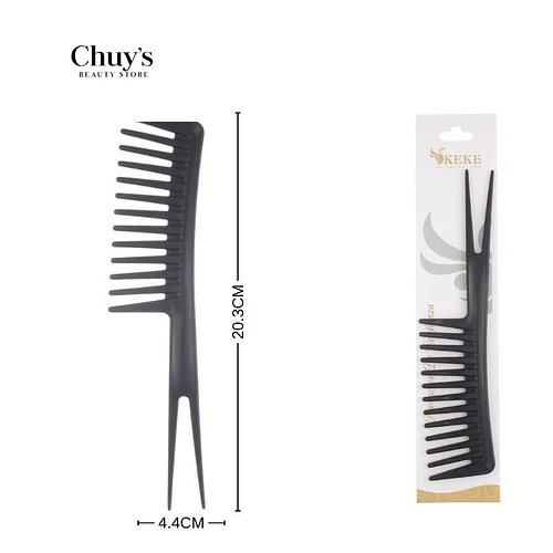 Peine plástico negro - Chuys Beautys | Chuy's Beautys