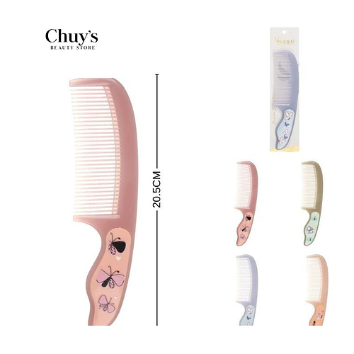 Peines plásticos coloridos - Chuys Beautys | Chuy's Beautys
