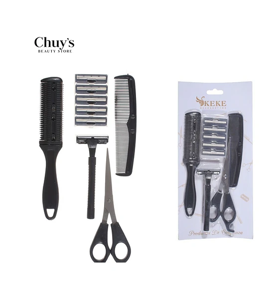 Set para cortar el cabello