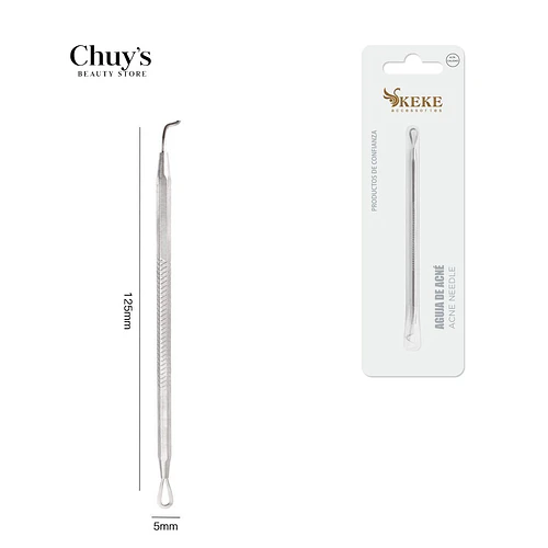 Aguja Antiacné Acero Inoxidable - Chuys Beautys | Chuy's Beautys