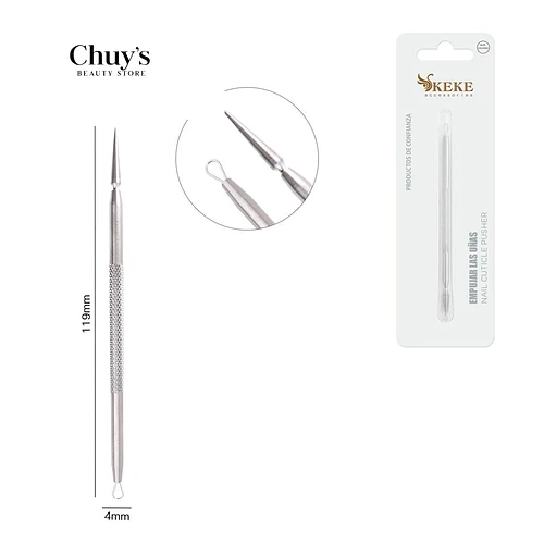 Aguja Antiacné Acero Inoxidable 4*119 mm - Chuys Beautys | Chuy's Beautys