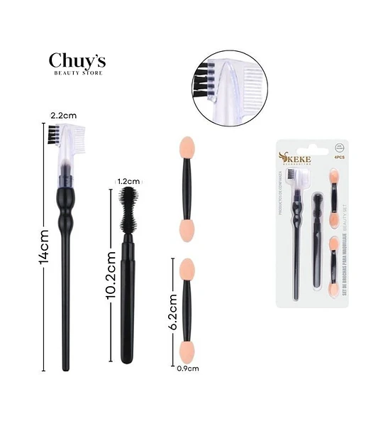 Set Brochas 3Pcs