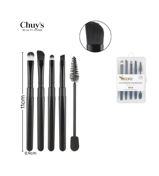 Set de Brochas de Maquillaje