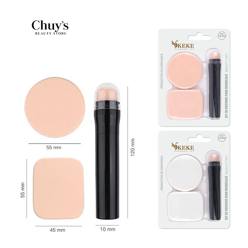 Esponjas de maquillaje - Chuys Beautys | Chuy's Beautys