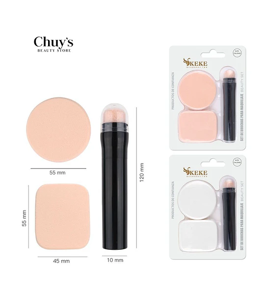Esponjas de maquillaje