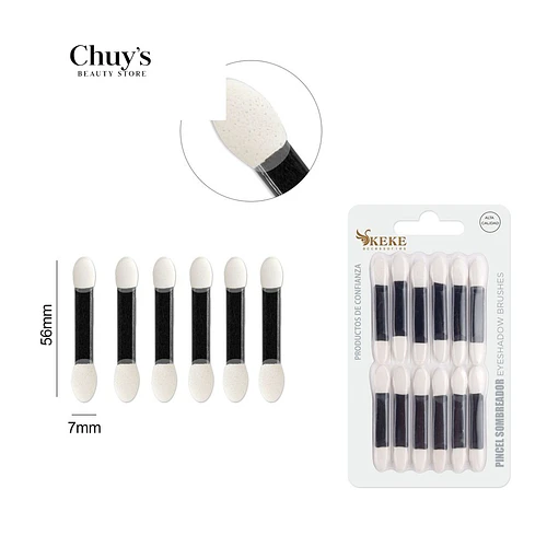 Set de Brochas Punta Esponjas - Chuys Beautys | Chuy's Beautys