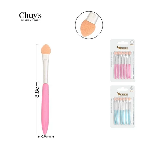 Brochas Esponja 6 Pcs - Chuys Beautys | Chuy's Beautys