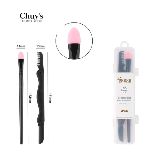 Brocha y Peineta para Cejas - Chuys Beautys | Chuy's Beautys