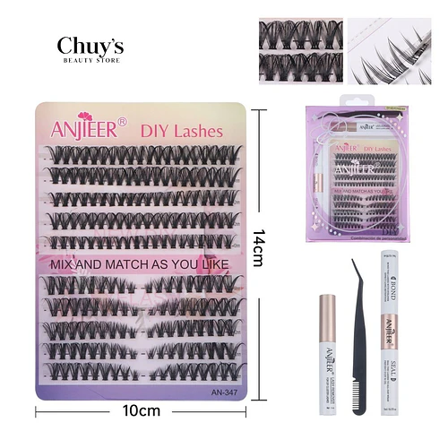 Set de Pestañas Postizas por Punto - Chuys Beautys | Chuy's Beautys