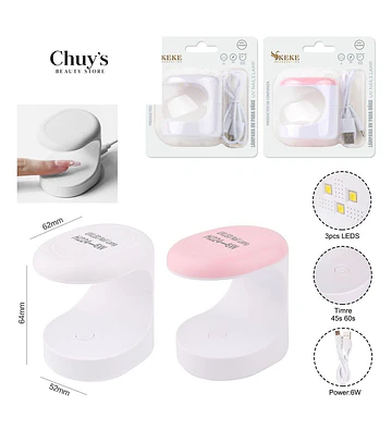 Lampara LED Portatil de Secado de Unas USB - Chuys Beautys | Chuy's Beautys Store