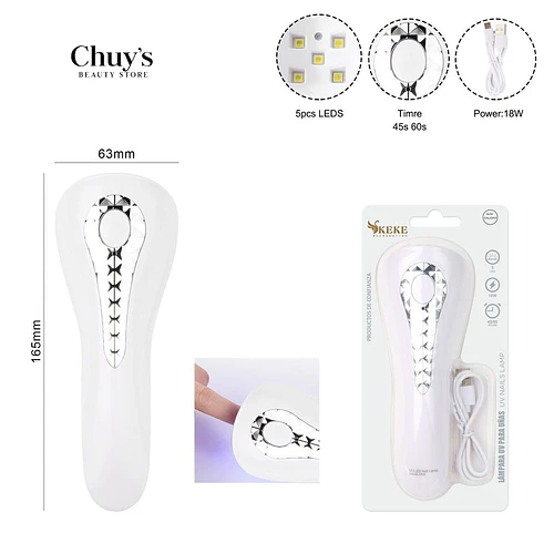 Lampara LED Portátil para Uñas - Chuys Beautys | Chuy's Beautys