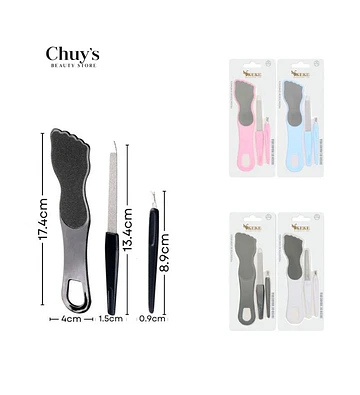 Set de Pedicura 3 Pcs - Chuys Beautys | Chuy's Beautys Store