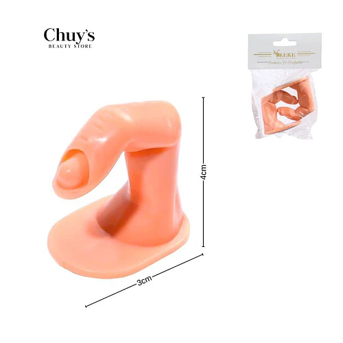Dedo de práctica para uñas - Chuys Beautys | Chuy's Beautys