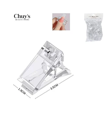 Pinzas de acrílico transparente para uñas - Chuys Beautys | Chuy's Beautys Store