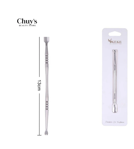 Cortacutícula de paleta de acero inoxidable 13,1cm