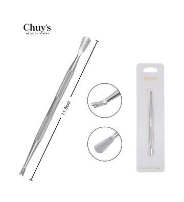 Cortacutícula de Paleta de Acero Inoxidable 11,7cm - Chuys Beautys | Chuy's Beautys Store