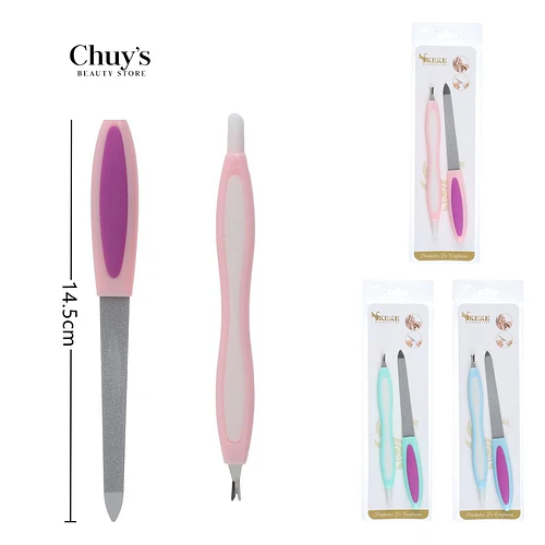 Limas en acero para uñas - Chuys Beautys | Chuy's Beautys