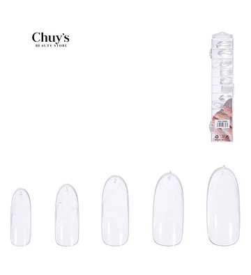 Unas postizas redondas transparentes - Chuys Beautys | Chuy's Beautys Store