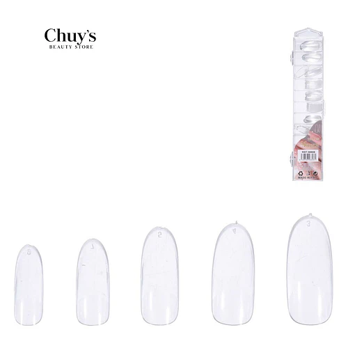 Unas postizas redondas transparentes - Chuys Beautys | Chuy's Beautys