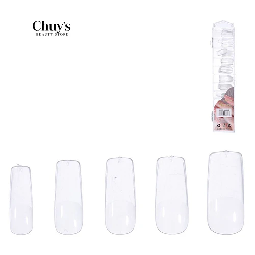Tips Transparentes - Chuys Beautys | Chuy's Beautys