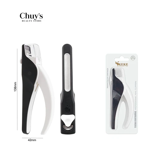 Cortatips acero inoxidable 140*48 mm - Chuys Beautys | Chuy's Beautys