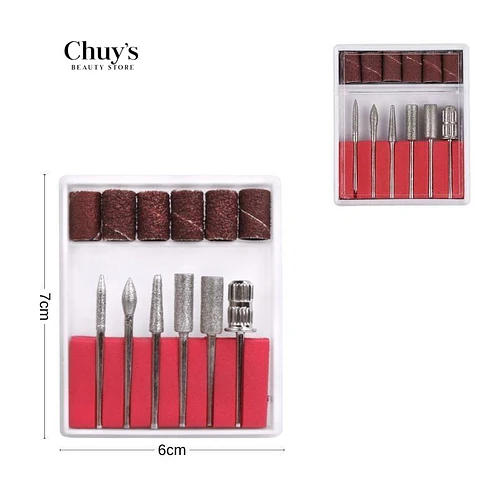 Repuesto Pulidor de Uñas Set 6 Piezas - Chuys Beautys | Chuy's Beautys
