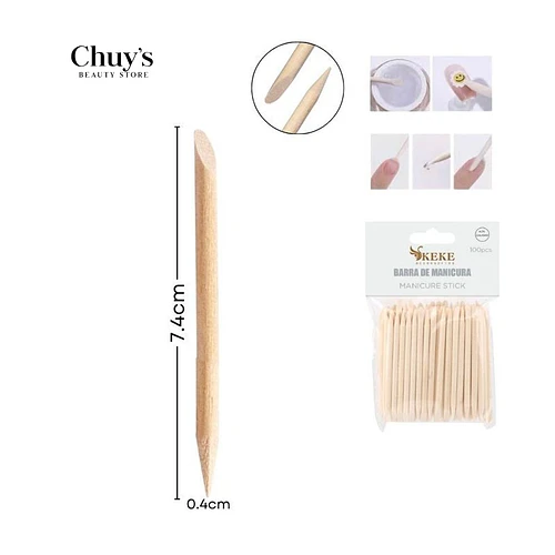 Palillos de Naranjo 100 Pcs - Chuys Beautys | Chuy's Beautys